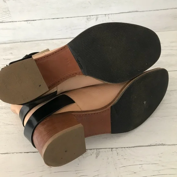 Chloe Beige and Black Ankle Boots - Picture 6 of 15